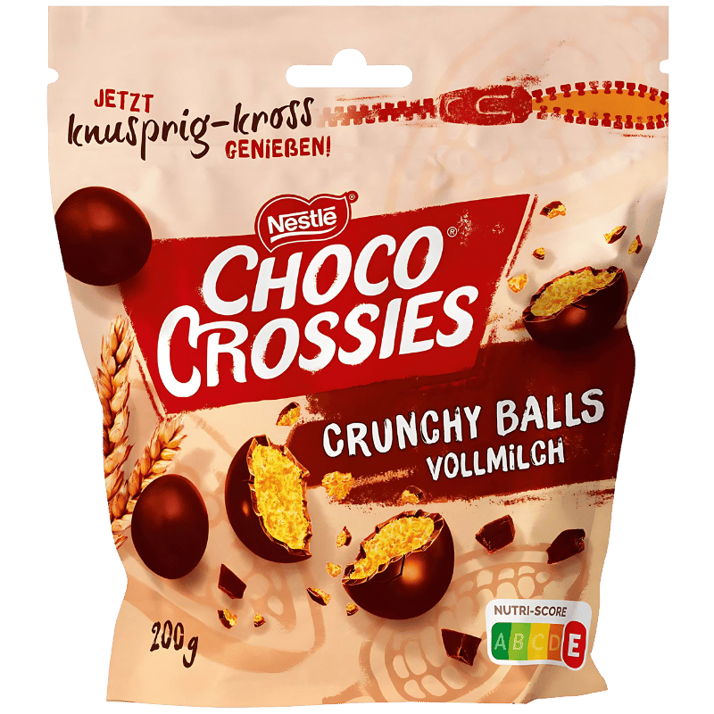 Nestlé Choco Crossies Boules Croquantes au Chocolat au Lait 200g