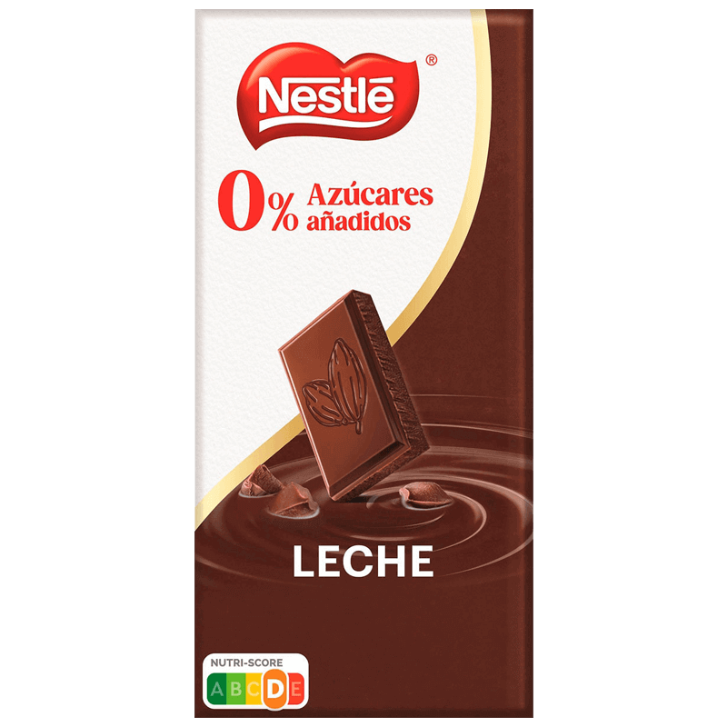 Nestlé Chocolat Au Lait Sans Sucre 115g