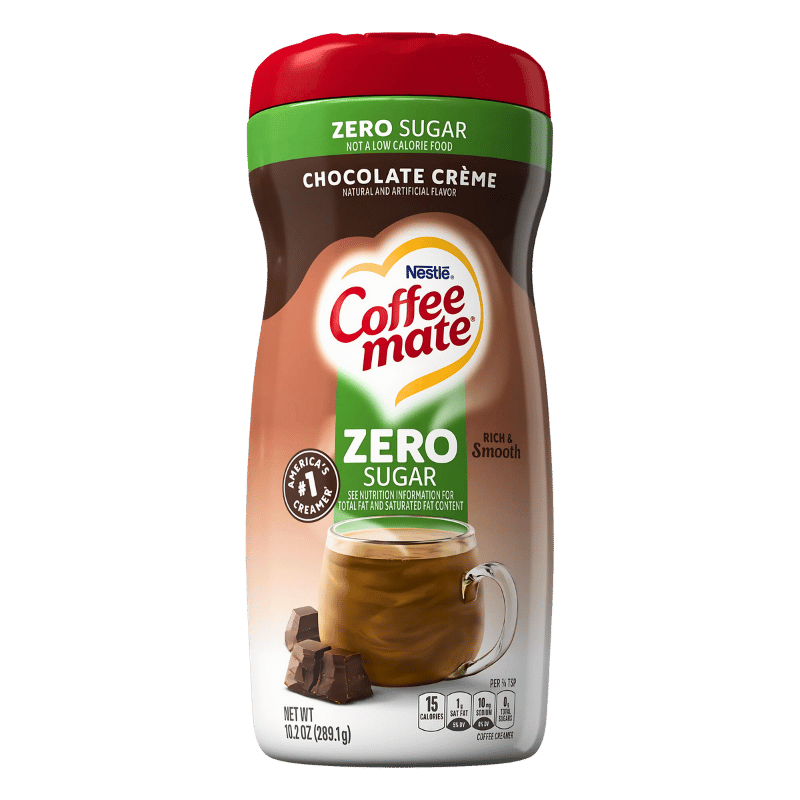 Nestlé Coffee Mate Crème au Chocolat Sans Sucre 289g