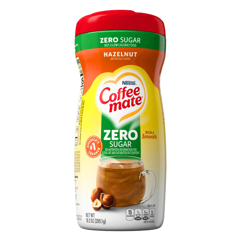 Nestlé Coffee Mate Noisette Zéro Sucre 289g