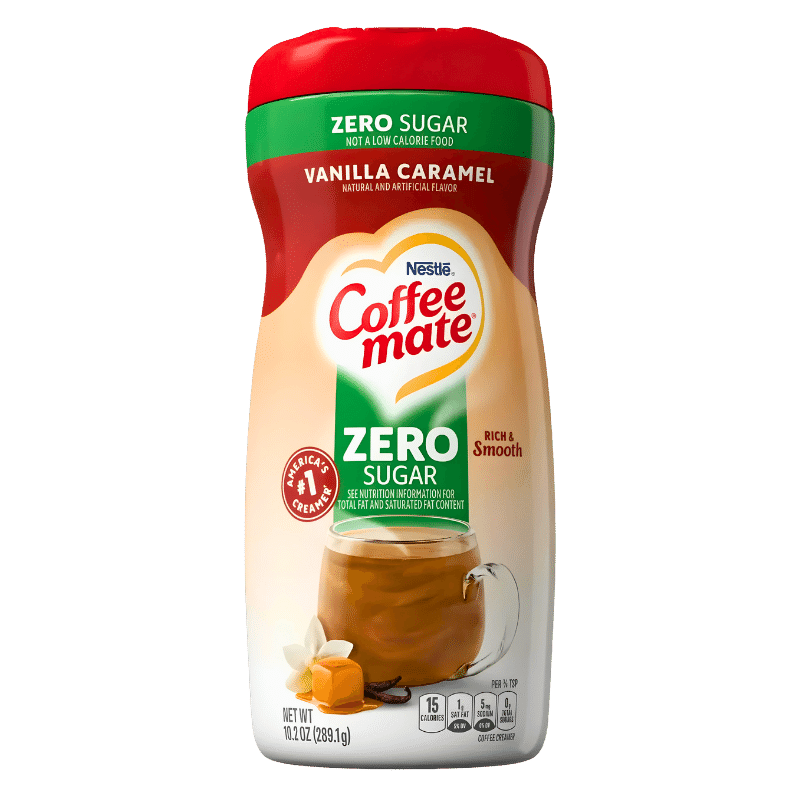 Nestlé Coffee Mate Vanille Caramel Zéro Sucre 289g