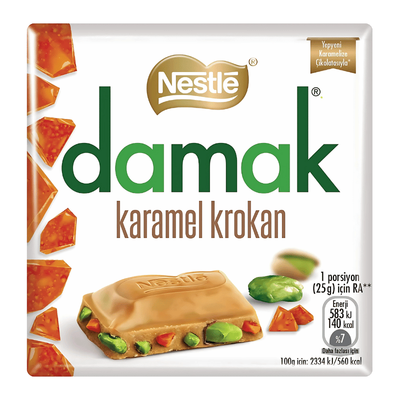 Nestle Damak Karamel Krokan 60g