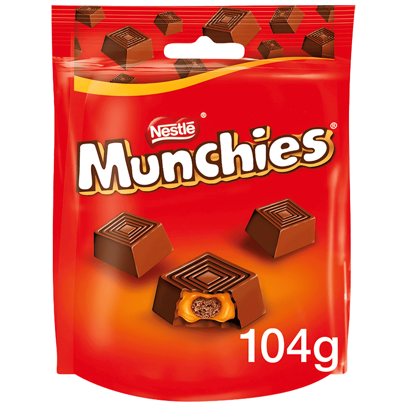 Nestlé Munchies Chocolat Au Lait Caramel 104g
