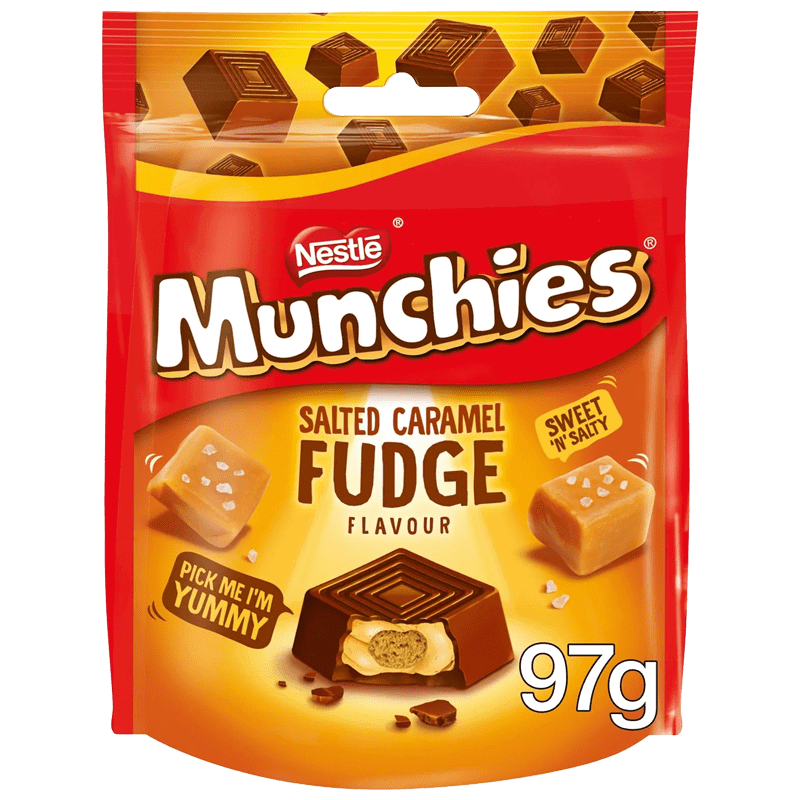 Nestlé Munchies Salted Fudge Caramel 97g