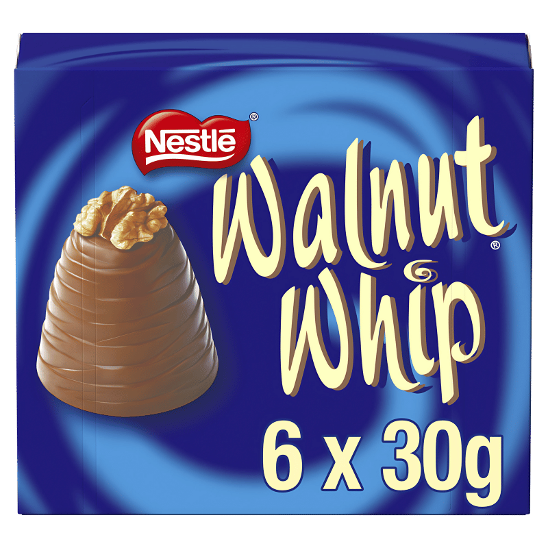 Nestlé Walnut Whip - 6 Pièces - 180g