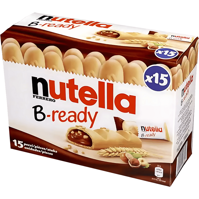 Nutella B-Ready 15 pièces 330g
