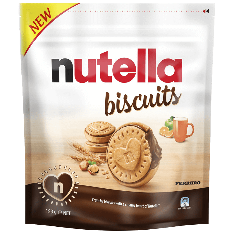 Nutella Biscuits Sachet 193g