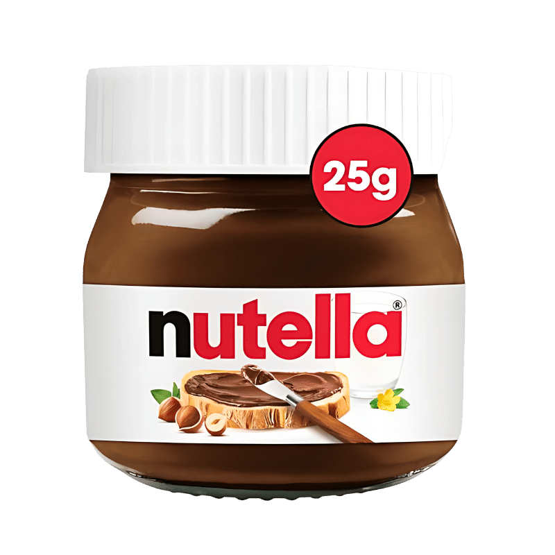 Nutella Pâte à Tartiner aux Noisettes Mini 25g