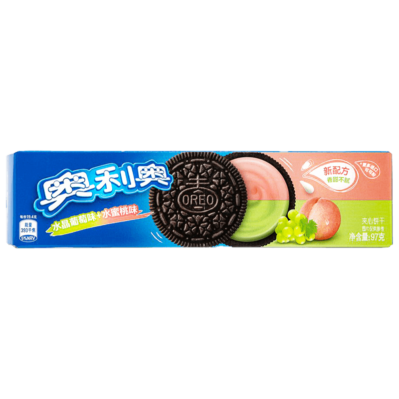 Oreo Raisin Pêche