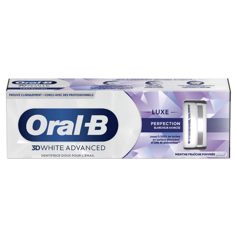 Oral-B 3D White Advanced Luxe Perfection Menthe Fraîche 75ml