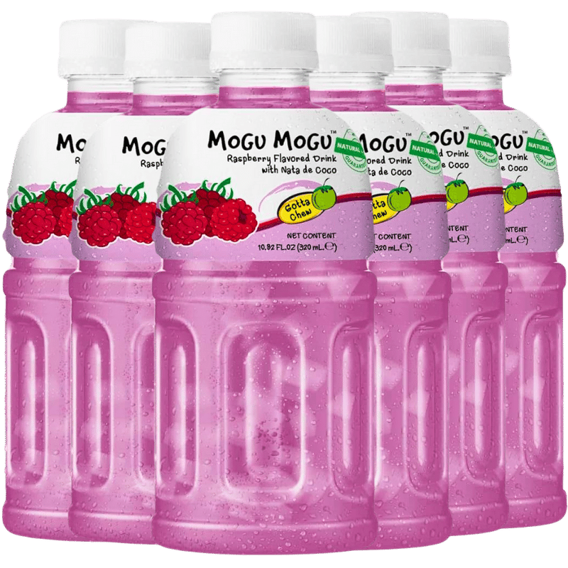 Pack Mogu Mogu Framboise - 6 Bouteilles