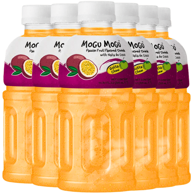 Pack Mogu Mogu Fruit de la Passion - 6 Bouteilles