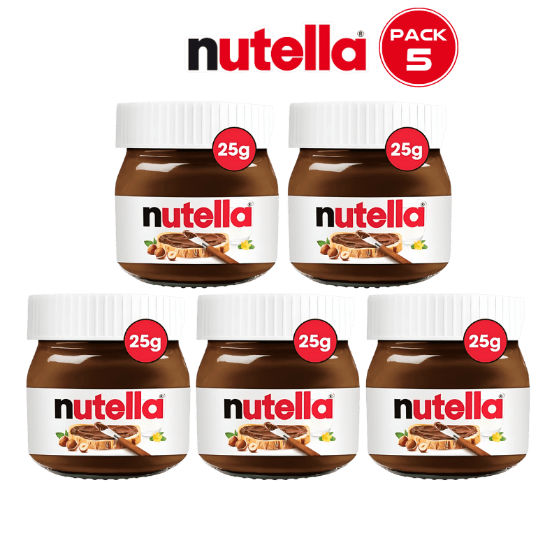 Pack Nutella Mini 5 x 25g