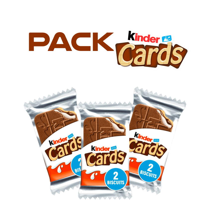 Pack Kinder Cards