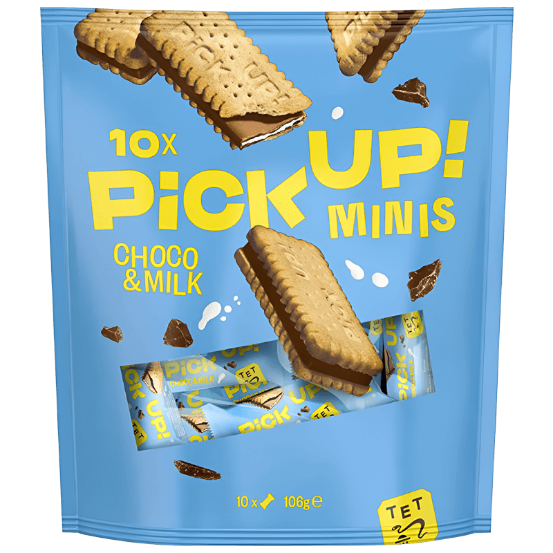 Pick Up Minis Choco Et Lait 106g