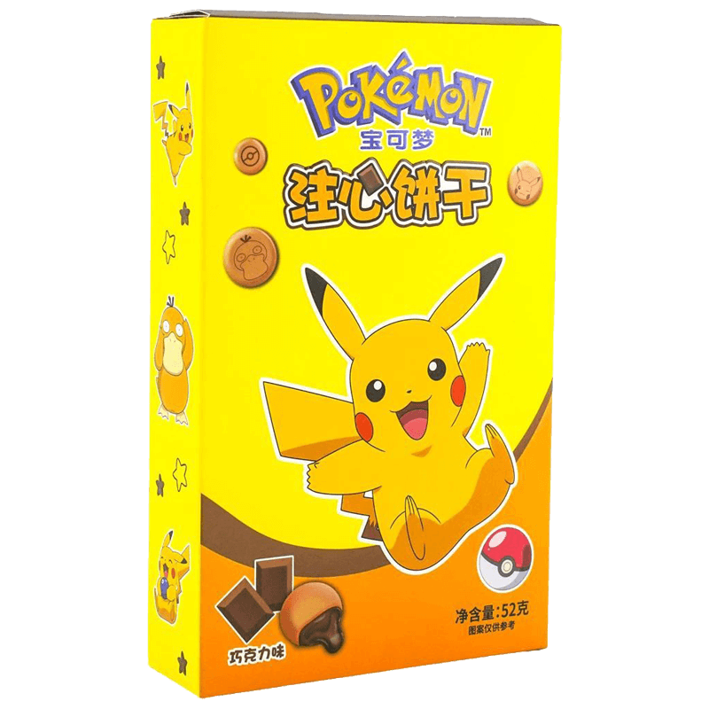Pokemon Cookie Chocolat 52g