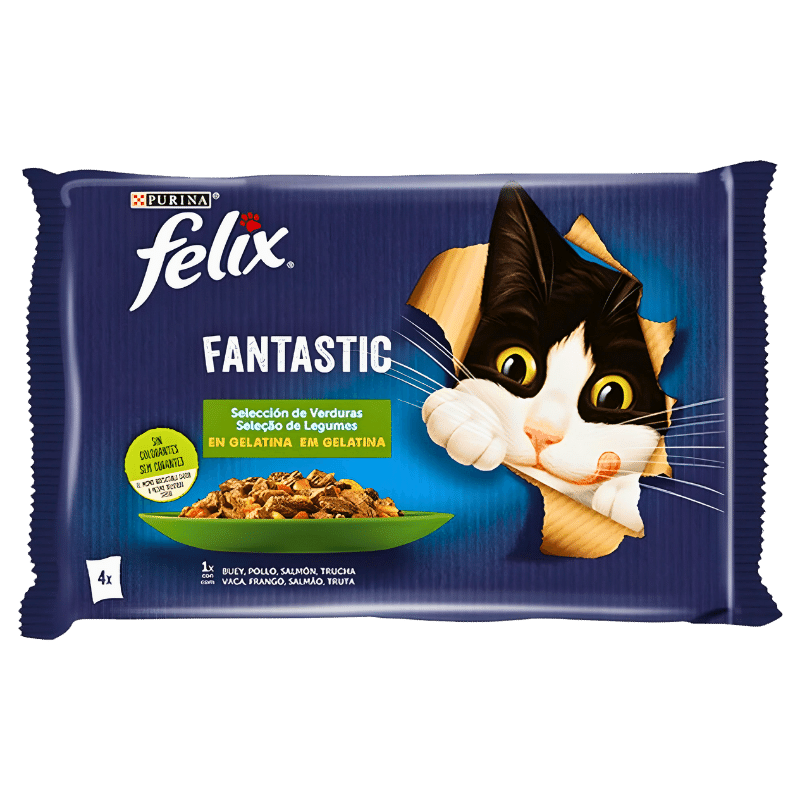 Purina Felix Fantastic Duo Sélection de Légumes 340g