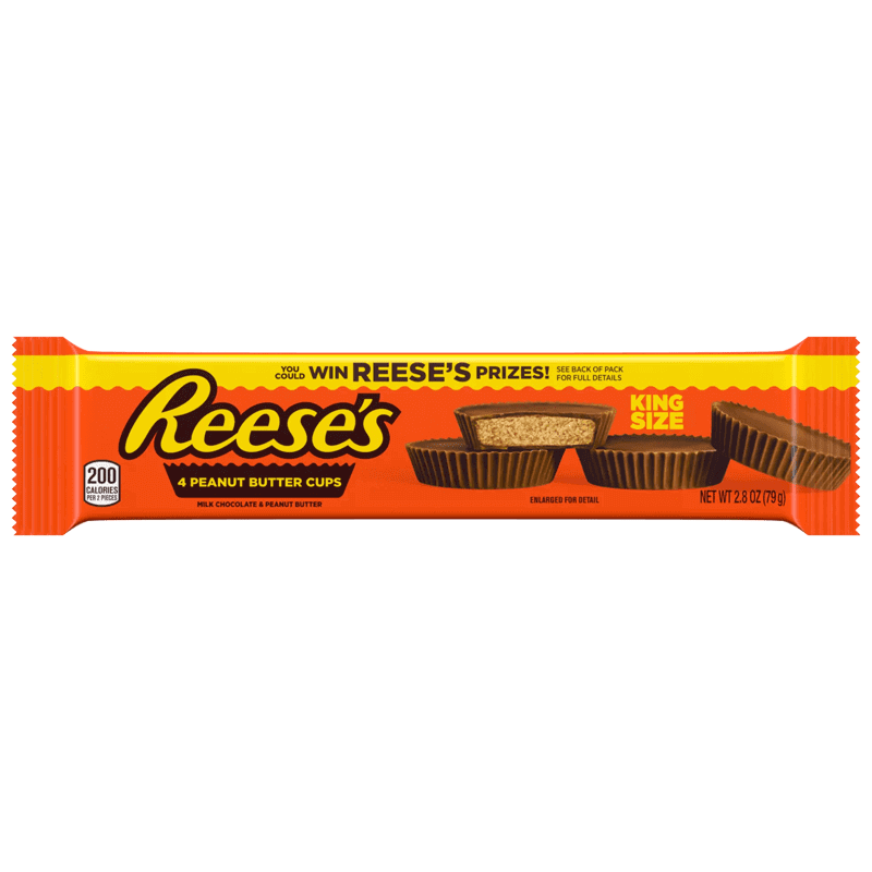 Reese's Peanut Butter Cups Chocolat Au Lait King Size 79G