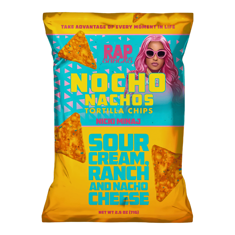 Rap Snacks Nachos Nicki Minaj Crème Acidulée Ranch 71g