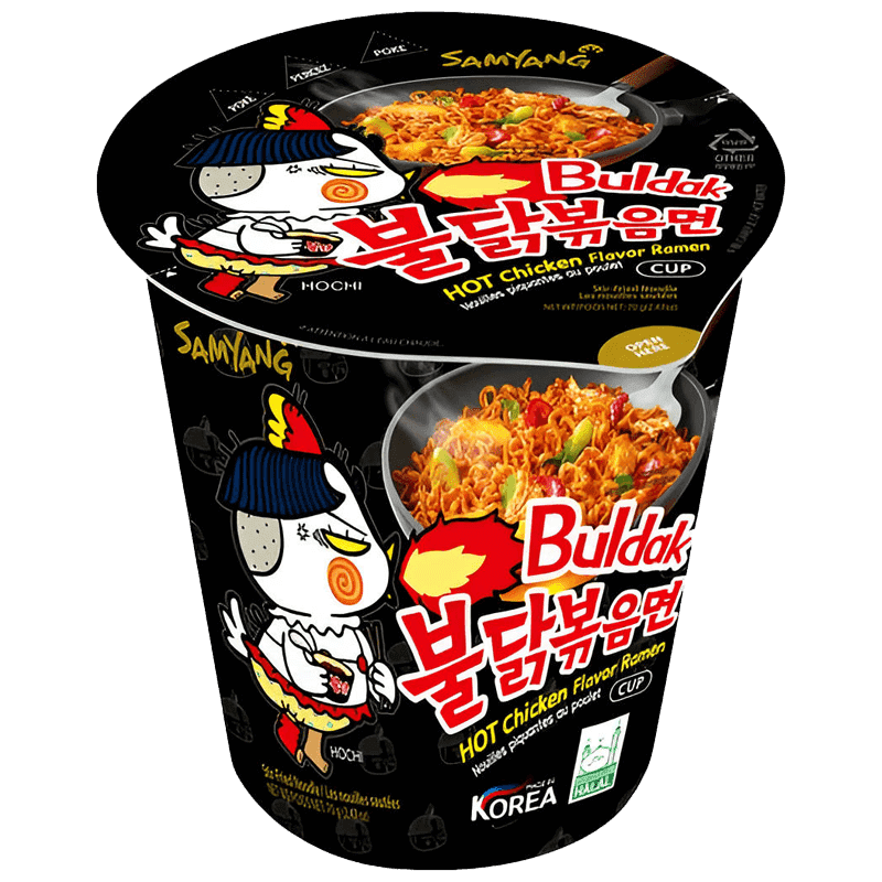 Samyang Buldak Nouilles Poulet Épicé Tasse