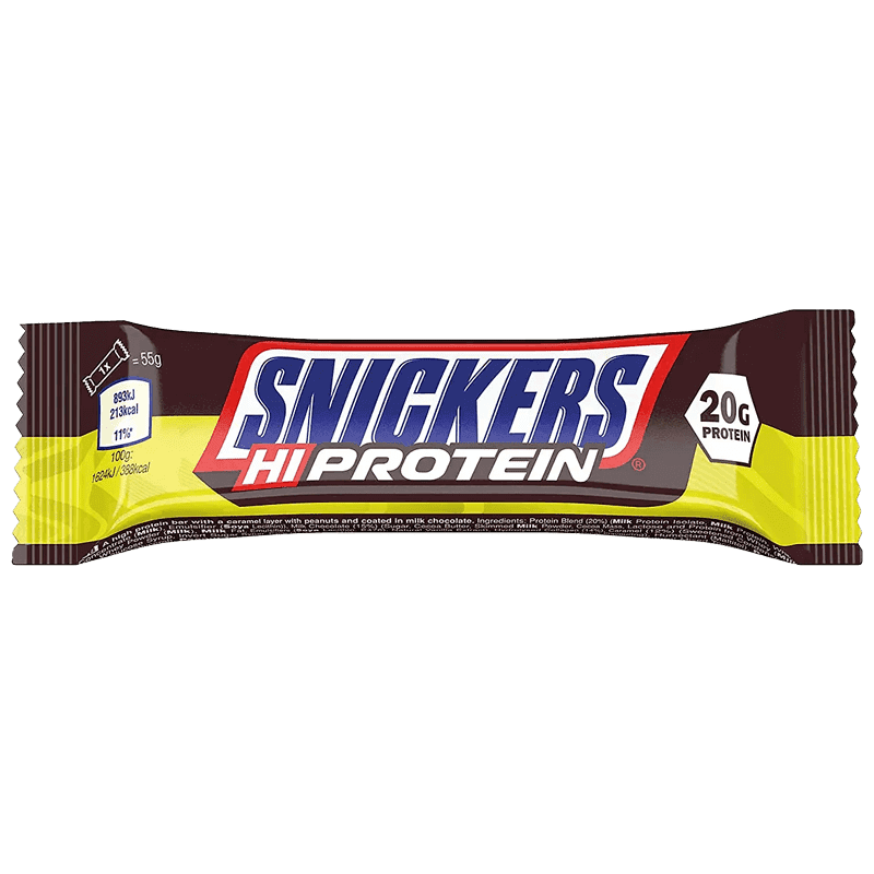 Snickers Hi Protein Bar Chocolat Cacahuète 55g