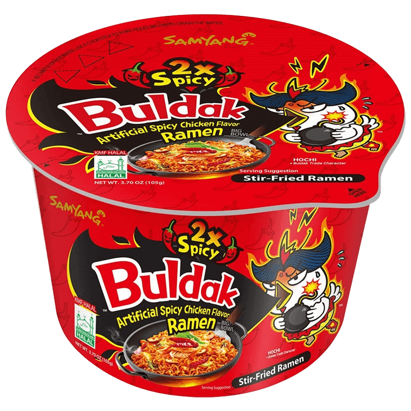 Samyang Buldak Hot Chicken (×2) Ramen Cup 105g