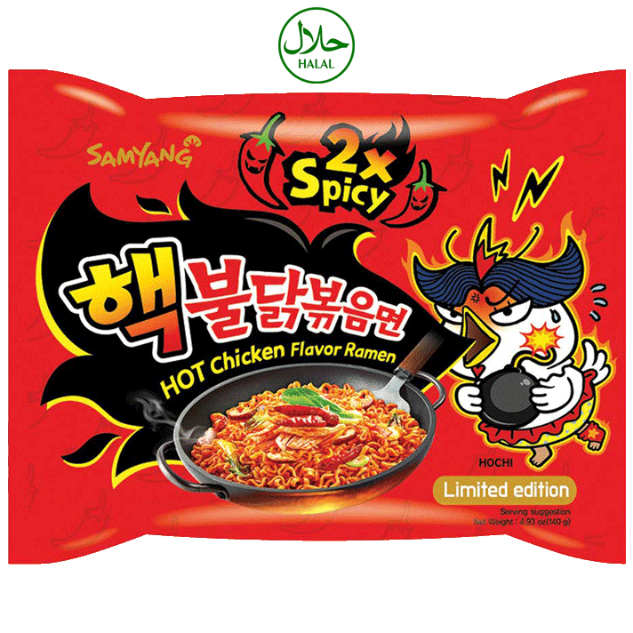 Samyang Buldak Nouilles Poulet Épicé (×2) - Halal