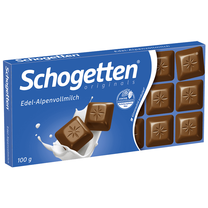 Schogetten Lait Entier Alpin 100g