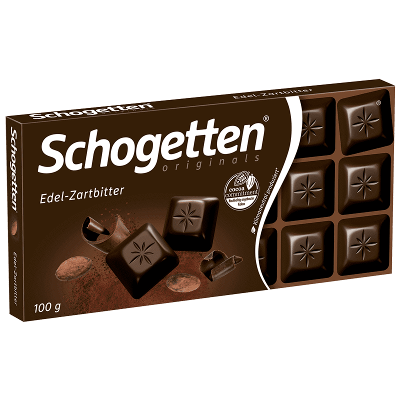 Schogetten Noir Doux Amer 100g