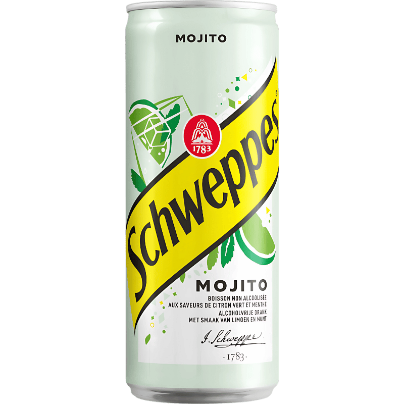 Schweppes Mojito Rafraîchissant 330ml