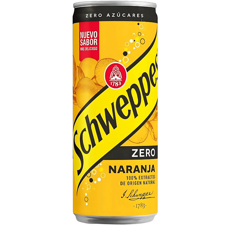 Schweppes Zero Naranja 330ml