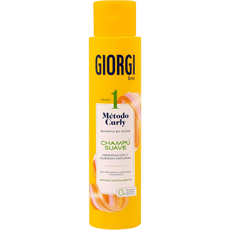 Shampooing Doux Giorgi Line Méthode Curly Sans Sulfates - 350ml