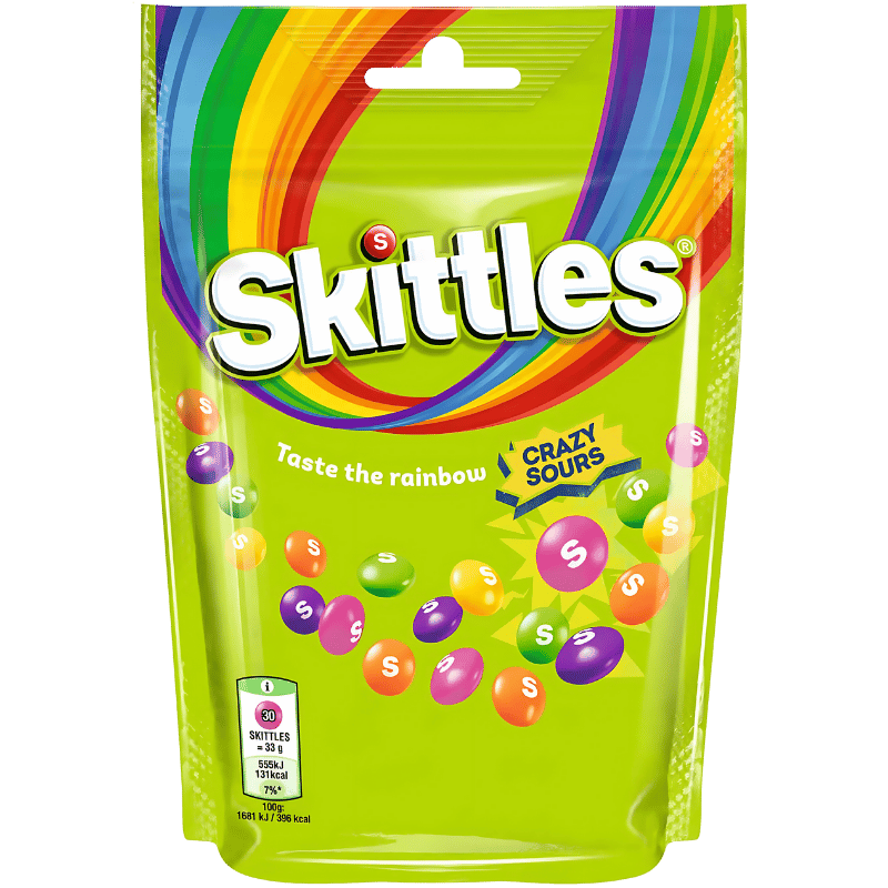 Skittles Crazy Sours 136g