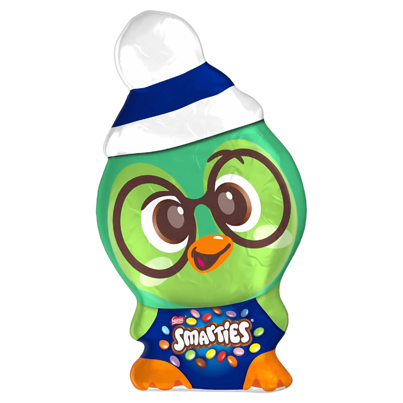 Smarties Christmas Penguin - Chocolat au Lait avec Mini Smarties - 94g