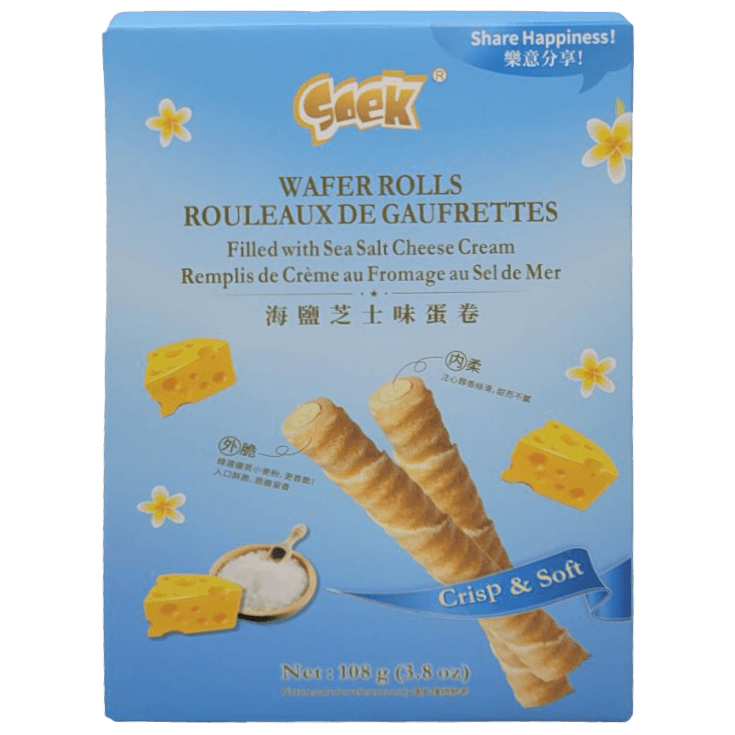 Soek Fromage Wafer Roll 54g