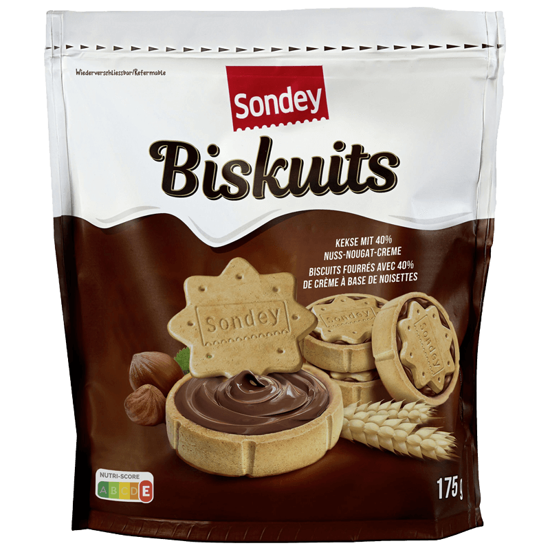 Sondey Biscuits Au Choco 175g