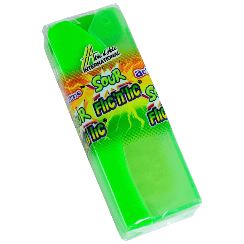 Sour Flic'N'Lic Sucette Pomme 14g