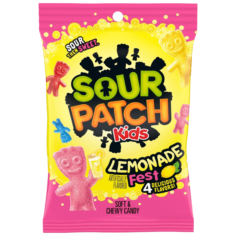 Sour Patch Kids Bonbons Lemonade 102g