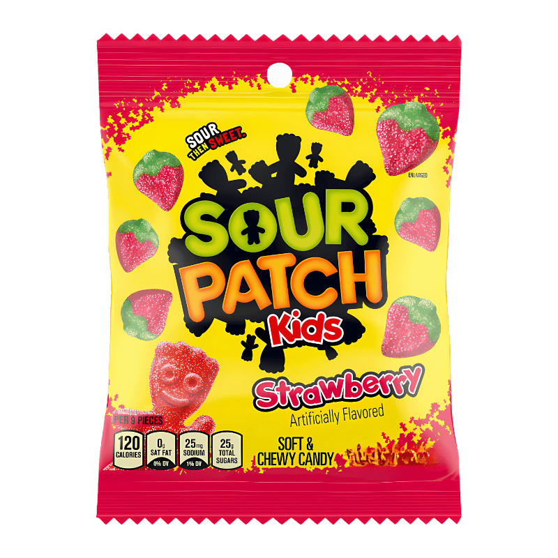 Sour Patch Kids Fraise 130g