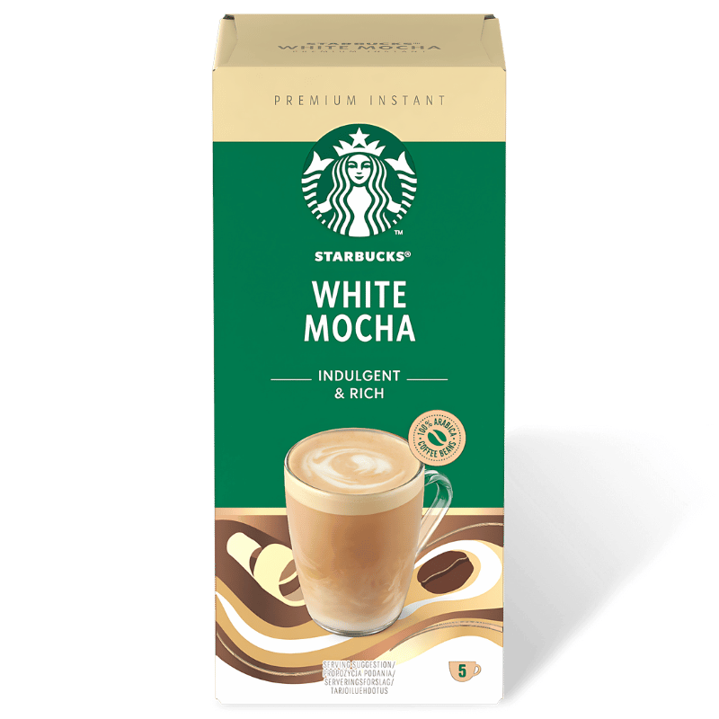 Starbucks White Mocha Premium Instantané 5x24g