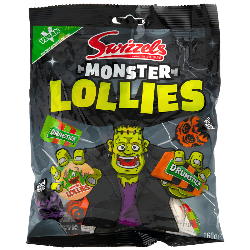 Sucettes Monstre Swizzels 160g