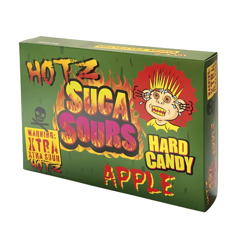 Suga Sours Hotz Xtra Sour Apple 100g