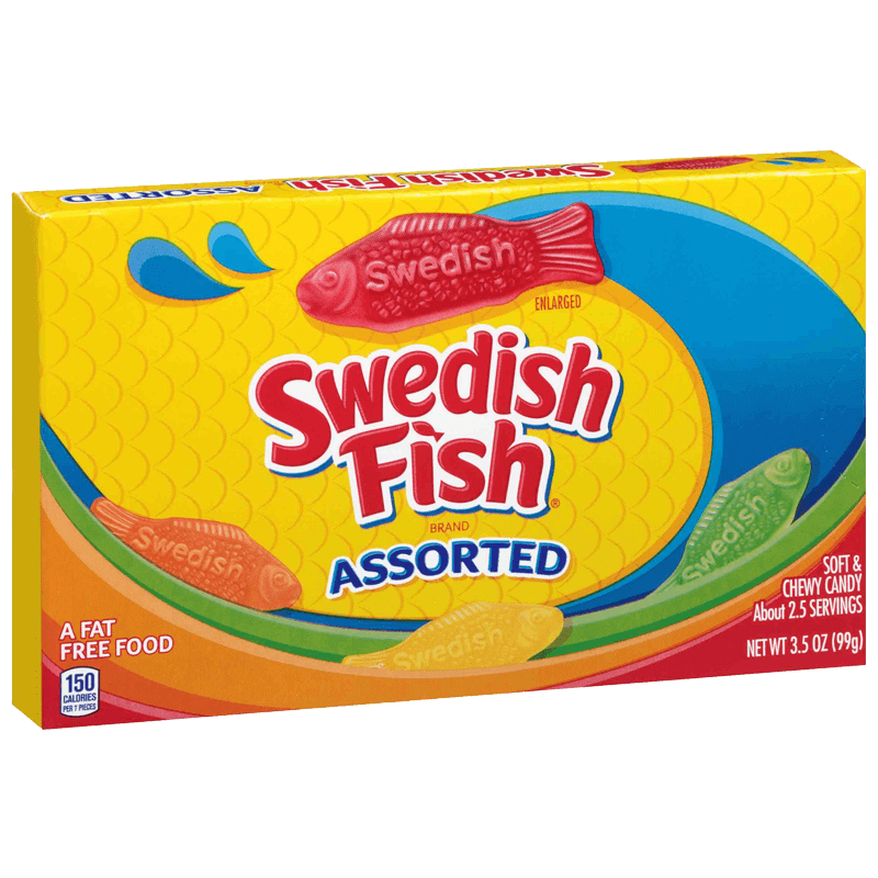 Swedish Fish Assorted 99g