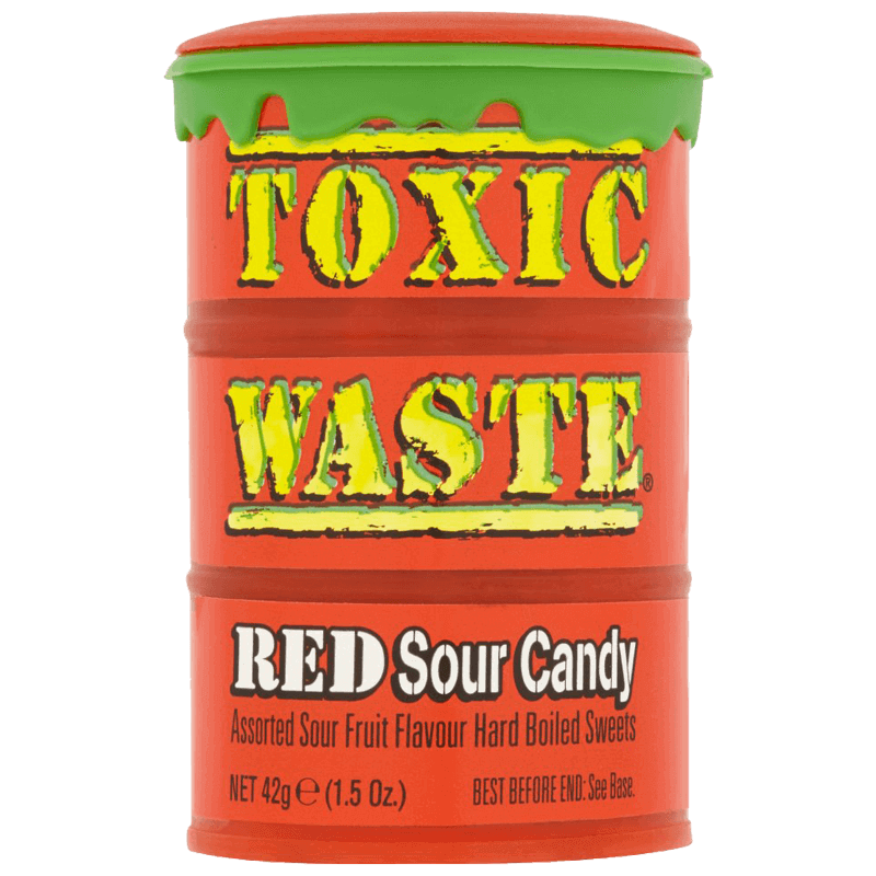 Toxic Waste Red Sour 42g