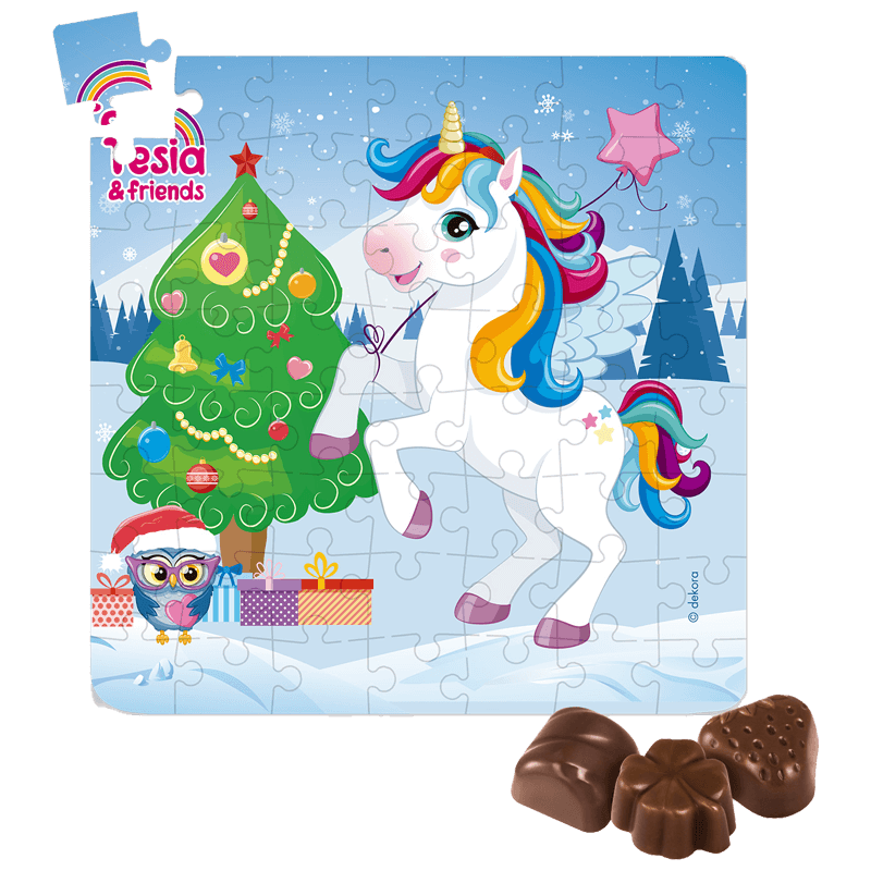 Tesia Puzzle De Noël Aux Pralines 102g