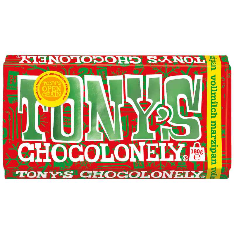 Tony's Chocolonely Chocolat au Lait Marzipan 180g