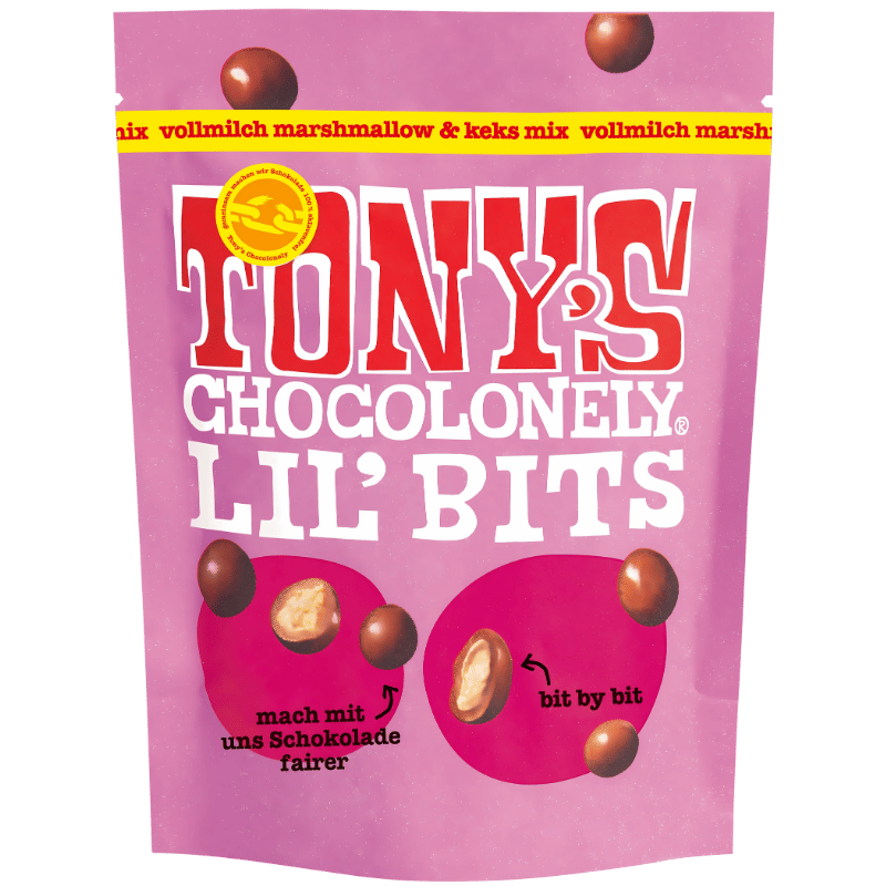 Tony's Chocolonely Lil' Bits Mélange Chocolat au Lait