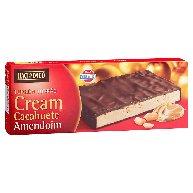 Turrón Crème Cacahuète Hacendado Qualité Suprême 150g