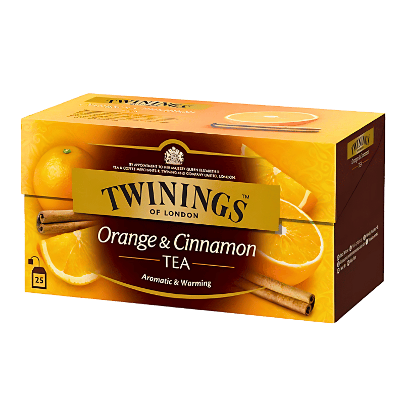 Twinings Thé Orange & Cannelle - 25 Sachets (50g)