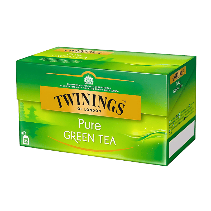 Twinings Thé Vert Pur - 25 Sachets (50g)